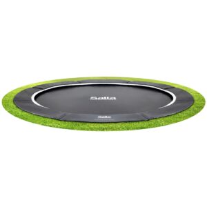 Salta Royal Baseground - rund - Ø396cm - 13ft - Schutzrand Schwarz