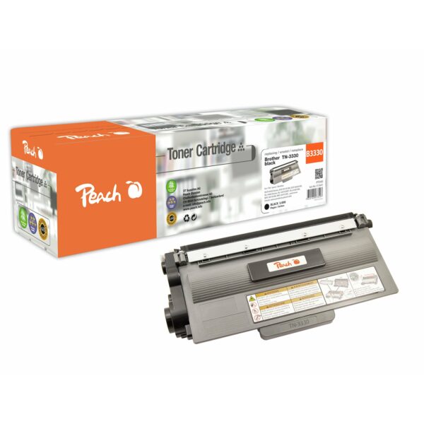 Peach B3330  Toner bk ersetzt Brother TN-3330 für z.B. Brother DCP -8100