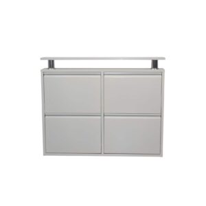 möbel direkt online Metallschuhschrank (4Klappen) Palma