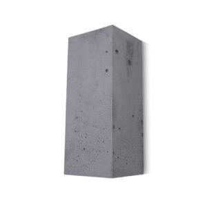 Betonleuchte Wandleuchte Guro anthrazit H: 25 cm 10745