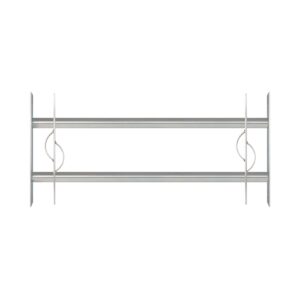 Alberts Fenstergitter Secorino Style 700 - 1050 x 300 mm Ausziehgitter