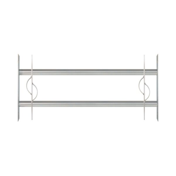 Alberts Fenstergitter Secorino Style 700 - 1050 x 300 mm Ausziehgitter