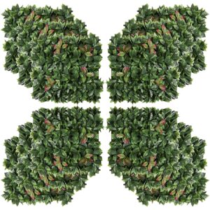 Outsunny Künstliche Hecke mit Stecksystem grün 50L x 50B x 7T cm