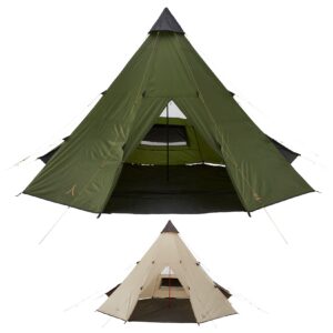 GRAND CANYON Black Falls 8 Personen Tepee Zelt Familien Gruppen Zelt Tipi Wigwam Farbe: Mojave Desert