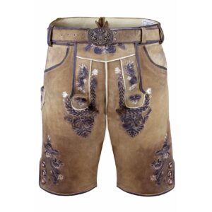 Kurze Wildbock Lederhose Toni