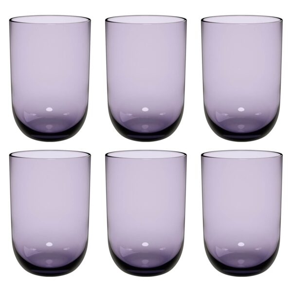 like. by Villeroy & Boch Longdrinkbecher Like Glass 385 ml 6er Set