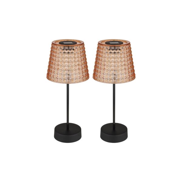 2er Set LED Solarleuchte