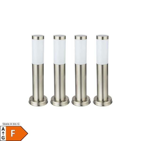 4er Set RGB LED Stehleuchten
